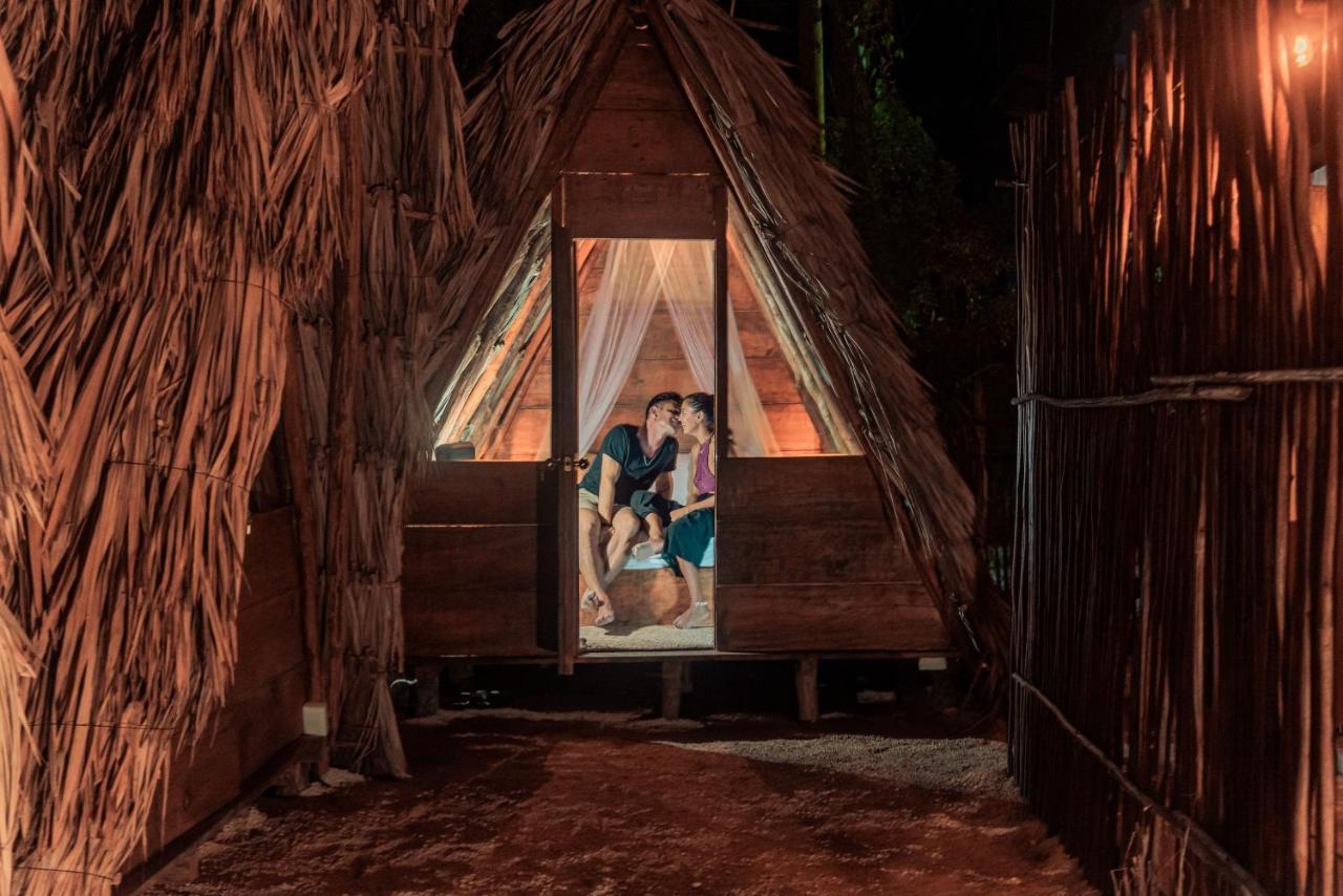 Mapache Hostel & Camping Isla Holbox Ngoại thất bức ảnh