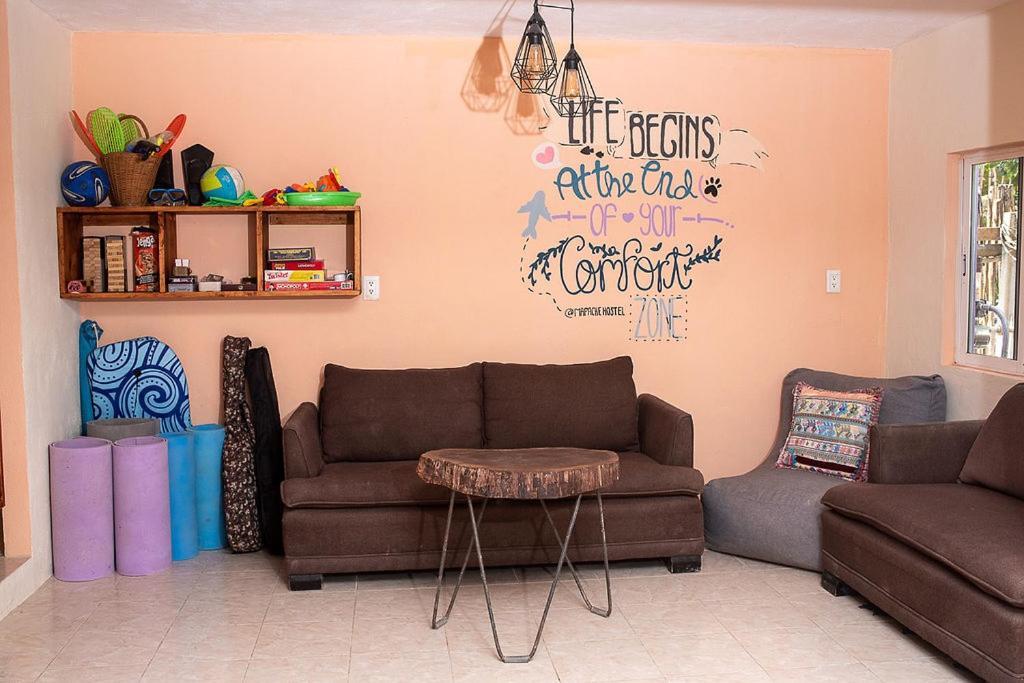 Mapache Hostel & Camping Isla Holbox Ngoại thất bức ảnh