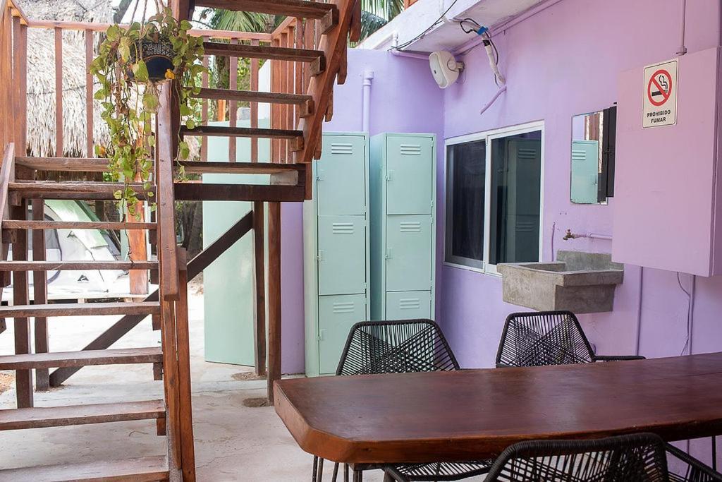 Mapache Hostel & Camping Isla Holbox Ngoại thất bức ảnh