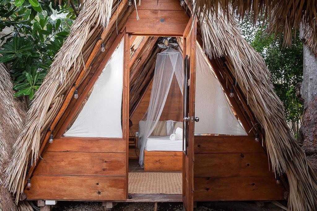 Mapache Hostel & Camping Isla Holbox Ngoại thất bức ảnh